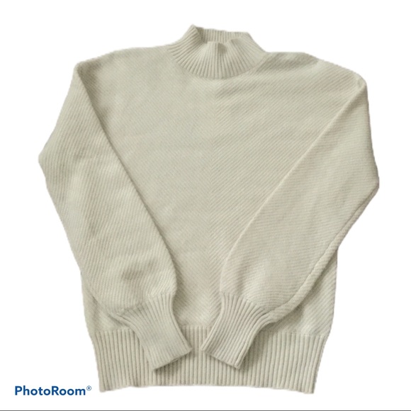 Magaschoni Sweaters - Magaschoni Wool Blend Mock Neck Sweater